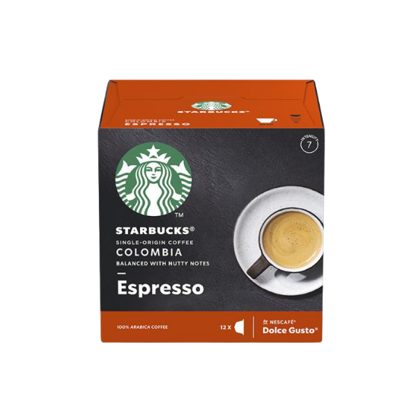 Starbucks By Nescafé Dolce Gusto Espresso Colombia 12 boissons    - Shopping et Courses en ligne, livrés à domicile ou au bureau,  7j/7 à la Réunion