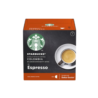 Starbucks By Nescafé Dolce Gusto Espresso Colombia 12 boissons