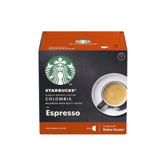 Starbucks By Nescafé Dolce Gusto Espresso Colombia 12 boissons