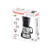 TECHWOOD Cafetiére Programmable 6 Tasses Noir