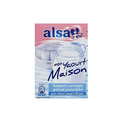 Alsa - Ferments Lactiques - boîte de 4 sachets de 2g