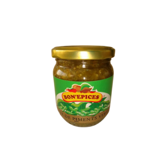 BON' EPICES Pate Piment Vert 200g