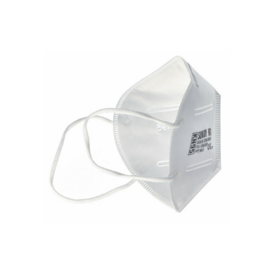 TubeRoo FFP2 Lot De 10 Masques Blancs Fabriqués En Allemagne