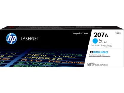 Cartouche toner laser HP 207A - Cyan