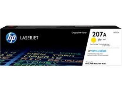 Cartouche toner laser HP 207A - Jaune