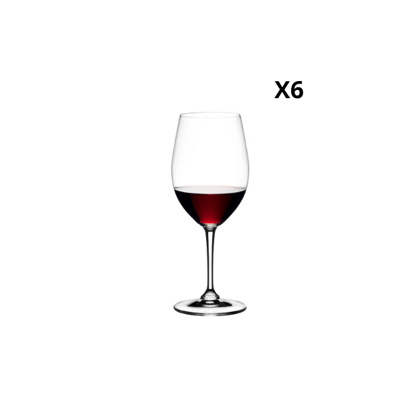 Avis sur les verres à vin rouge Riedel 00 Collection 001