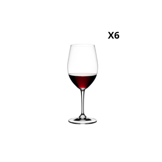 RIEDEL Dégustazione Cristallin - Verre à Vin Rouge