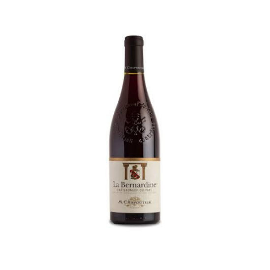 Vin rouge - Chateauneuf Du Pape - Chapoutier Chateauneuf du Pape La Bernardine 2014 75cl