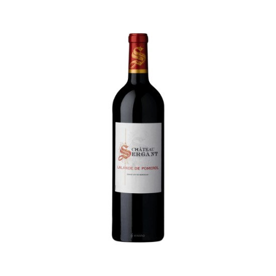Vin rouge - Lalande De Pommerol - Château Sergant 2014 75cl