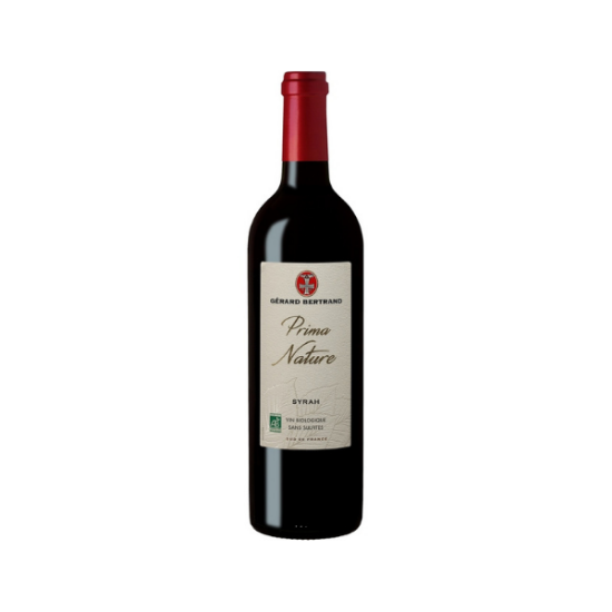 Vin rouge - Languedoc Roussillon - Prima Nature - Syrah Bio/SSA/Vegan 2018 75cl