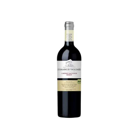 Vin rouge - Pays D'Oc - Domaine de Tholomies Rouge Cab-Sauvignon Merlot Bio 2016 75cl