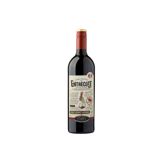 Vins de Pays d'Oc - Entrecôte Merlot rouge 75cl