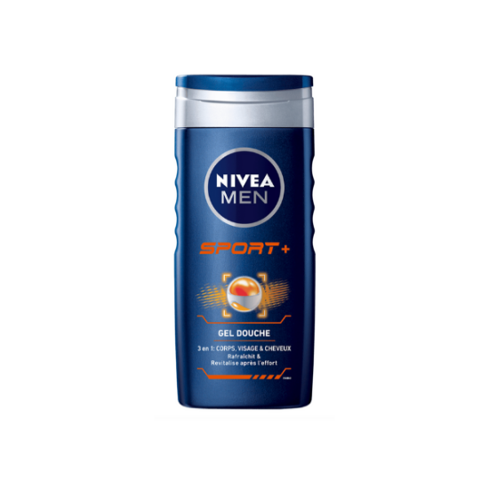 NIVEA Gel douche 3 en 1 SPORT homme 250ml