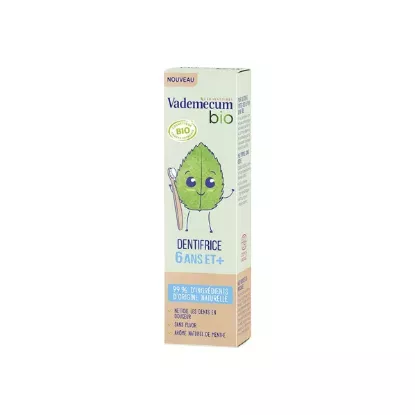 Dentifrice kids  6 ans et + arôme menthe Bio VADEMECUM 50ml