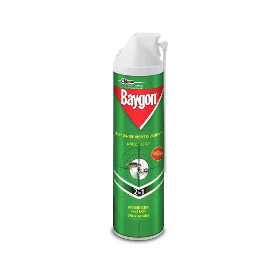 Insecticide cafards et fourmis BAYGON 400ml