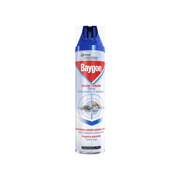 Insecticide Aéro bleu insectes volants BAYGON 400ml