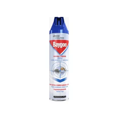 Insecticide Aéro bleu insectes volants BAYGON 400ml