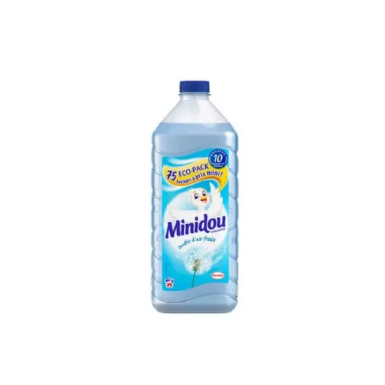 MINIDOU Adoucissant liquide bambou, fleurs de lotus 1,87L