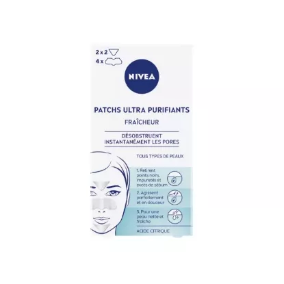 NIVEA Patchs purifiants visage x6