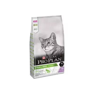 Croquettes chat stérilisé Purina Pro Plan Cat Sterilised Dinde 10kg
