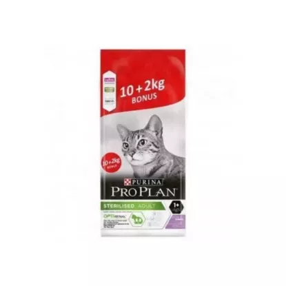 Purina Pro Plan Cat Sterilised Dinde 10kg + 2 Kg Offerts