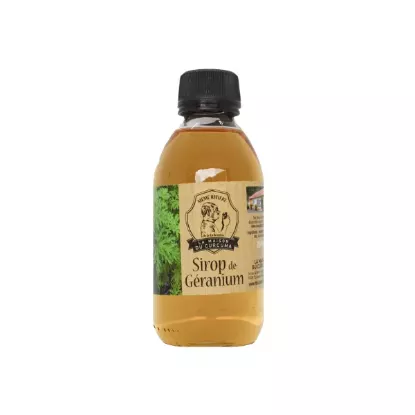 Sirop de géranium LA MAISON DU CURCUMA 200ml