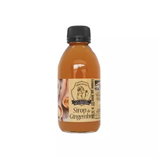 Sirop de gingembre LA MAISON DU CURCUMA 200ml