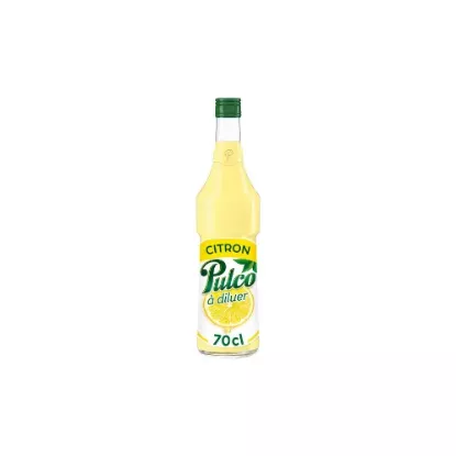 Boisson concentrée citron jaune sans sucres ajoutés PULCO