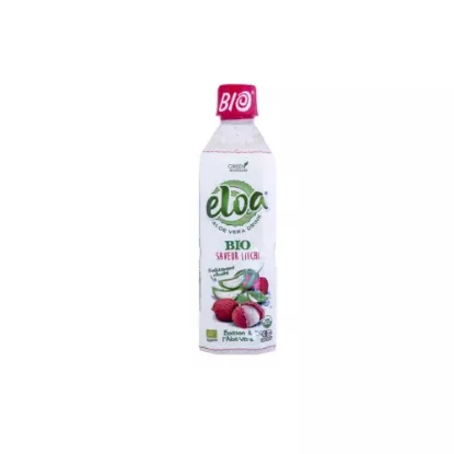 ELOA Bio eau aromatisée à l'Aloe Vera - Litchi  - 1,2 L