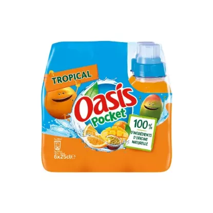 Oasis Tropical POCKET 6x25cl