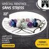 Bracelet spécial rentrée sans stress en pierres naturelles