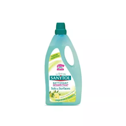 AJAX - Nettoyant Ménager Sol & Multi Surfaces Ajax Frais - Sans Rinçage -  Formule Eco Responsable - 3 X 1,25 L