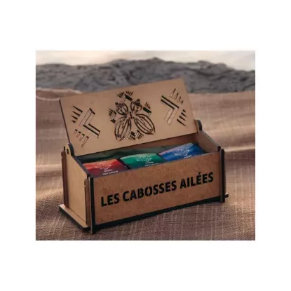 Les chocolats Les Cabosses Ailées disponibles chez chezvous.re