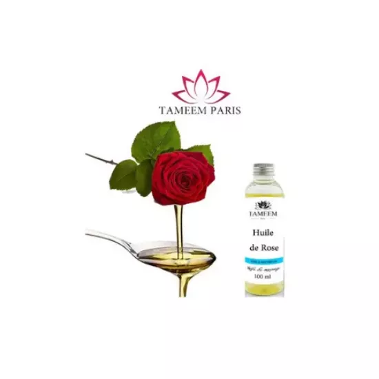 TAMEEM Huile de massage BIO à la Rose 100ml