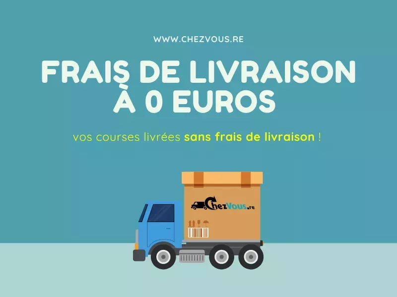 Picture for blog post Comment avoir sa livraison gratuite sur chezvous.re ?