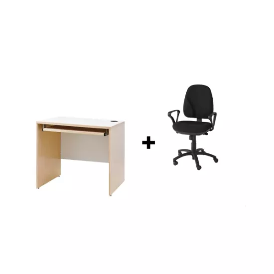 PACK bureau basic - Bureau + Siège