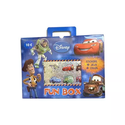 Fun box Cars et Toy Story - Stickers + jeux + colos