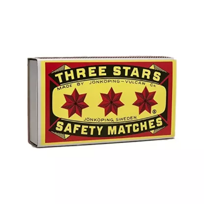 Allumettes Matches 3 étoiles grand modèle