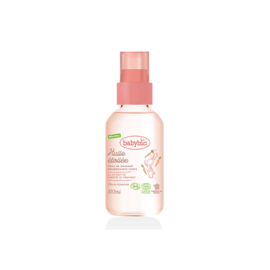 Babybio huile de massage étoilée 100ml