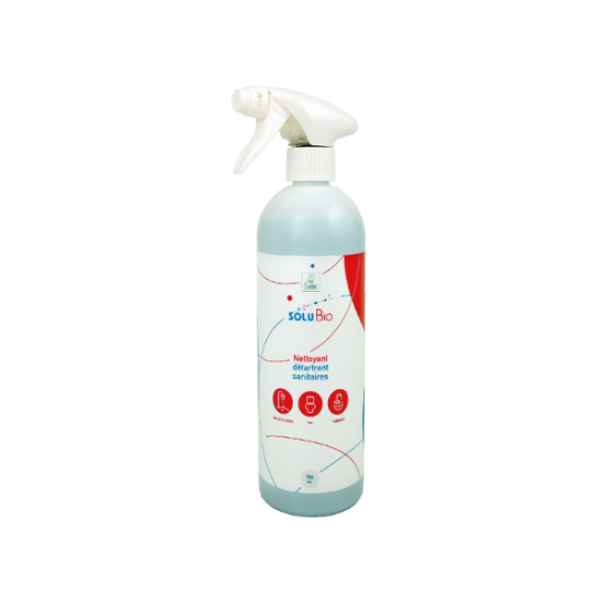 SOLUBIO - Nettoyant Détartrant Sanitaires - 750ml