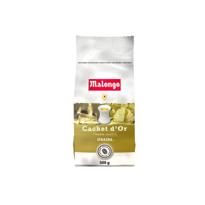 Café MALONGO en Grains - Cachet D'or - 500g