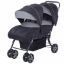 Image de Poussette Double/Tandem noir gris Teamy Bebe Confort