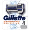 4 lames de rasoirs Gillette Skinguard Sensitive