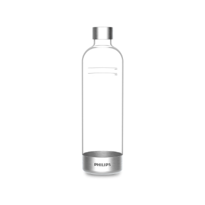 Bouteille PET 1 Litre Finition Chromée PHILIPS (ADD12)