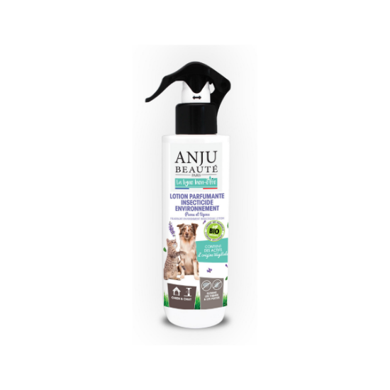 ANJU - Lotion Parfumante insecticide environnement BIO 200ml