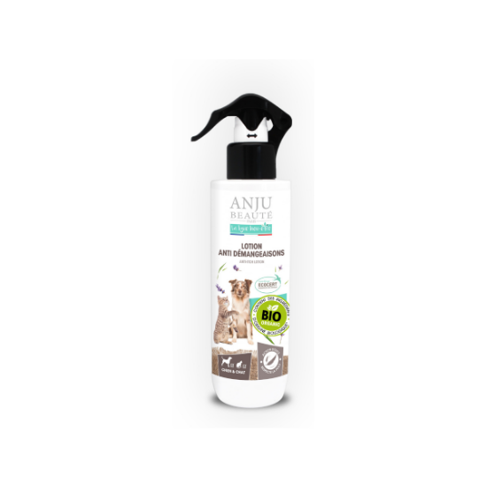 ANJU - Lotion anti-démangeaisons chien et chat 250ml