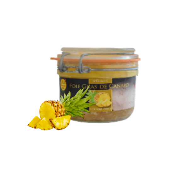 Soleil Réunion Foie gras à l'ananas Victoria 180g