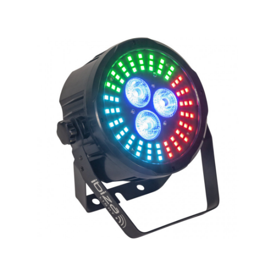 LOTRONIC Spot animation LED 3x18w - 6 en 1 (PARLED318-FX2)