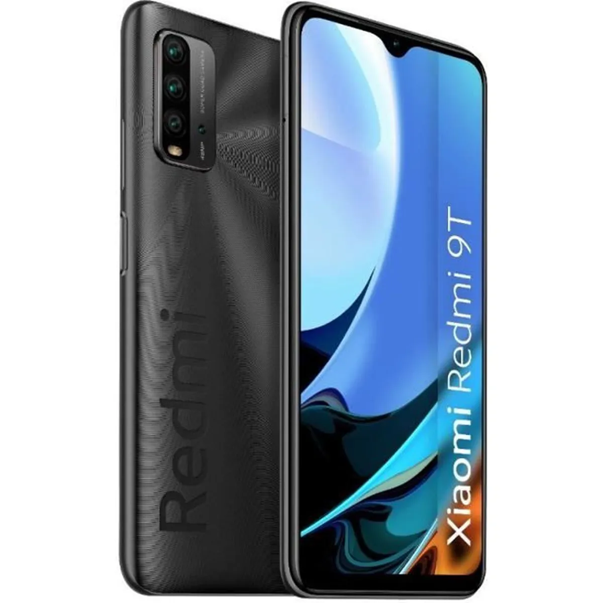 【未開封】Redmi 9T Carbon Gray 4GBRAM 64GBROM Xiaomi Redmi 9T 4G Dual SIM 64GB 4GB 6.53