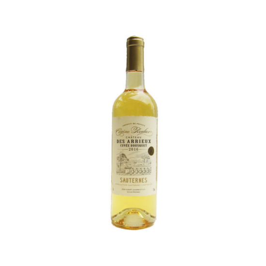 Vin blanc - E. Reulier Sauternes Château Blanc Moelleux 75 cl